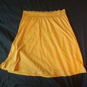 Vassarette Nude Beige Skirt Slip Dress